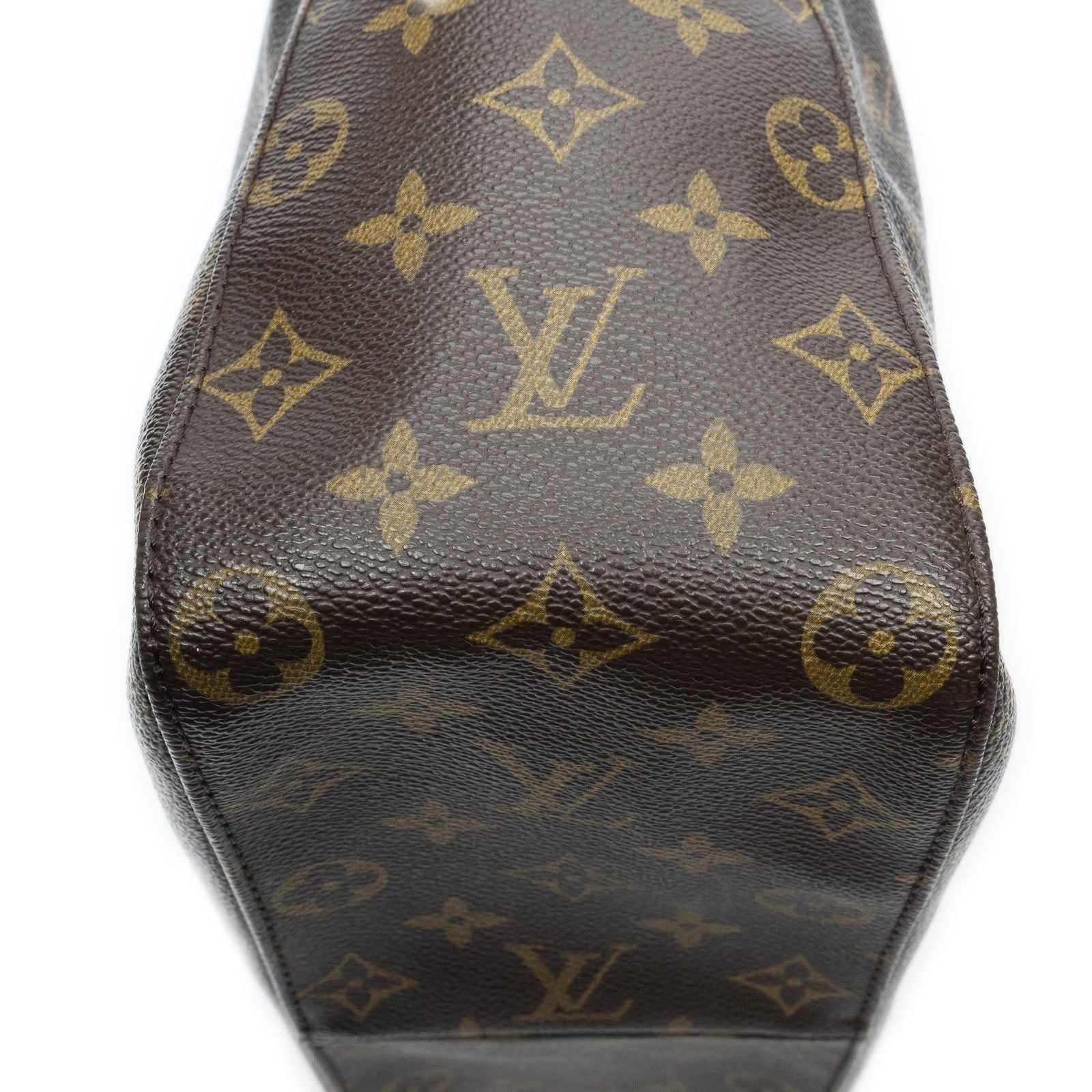 Louis Vuitton Looping Brown Monogram Canvas Shoulder — view 8