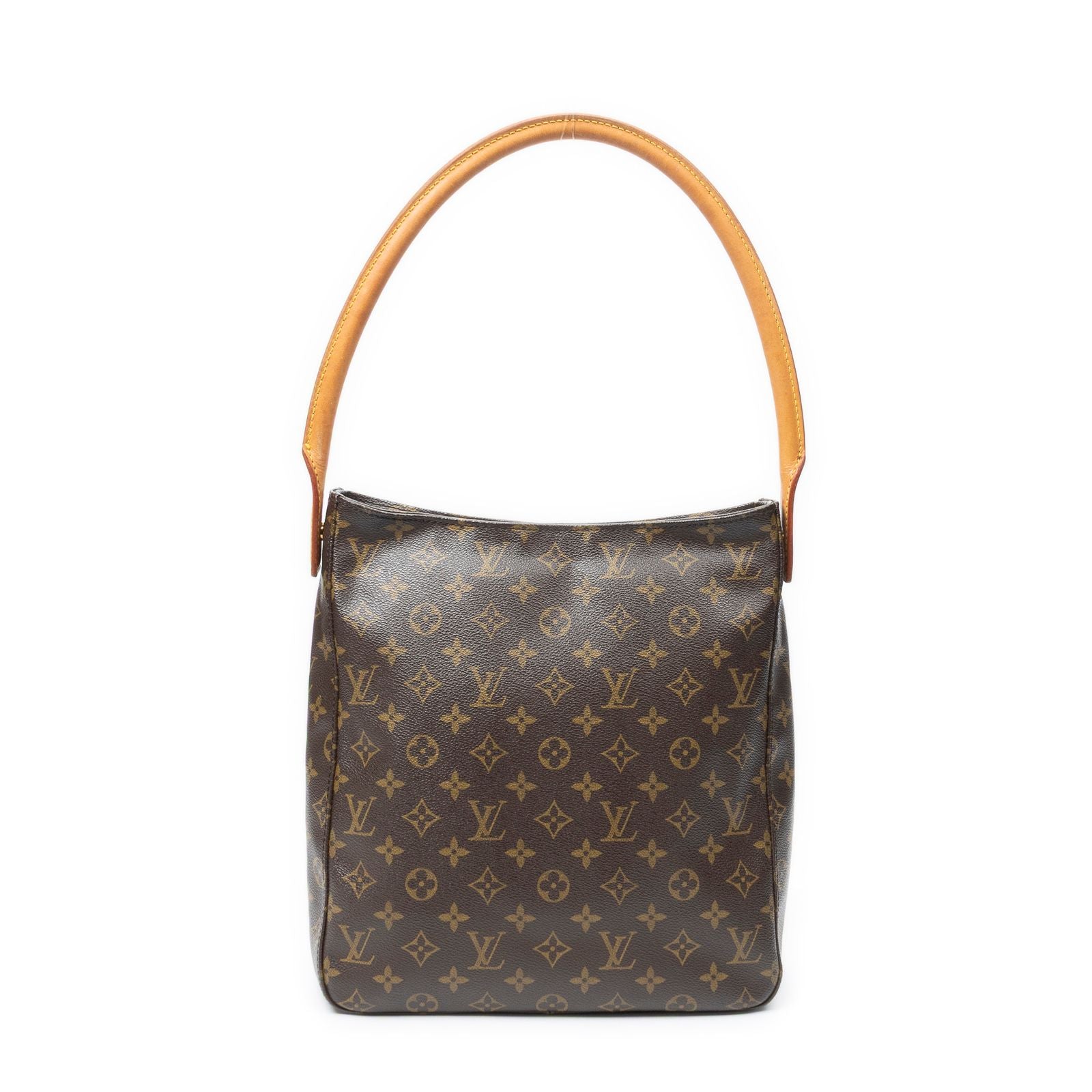 Louis Vuitton Looping Brown Monogram Canvas Shoulder — view 5