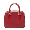 Louis Vuitton Blanc Red Epi Handbag