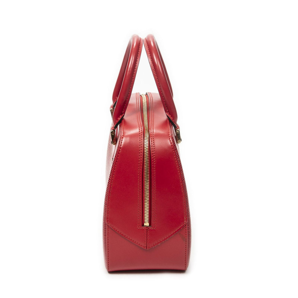 Louis Vuitton Blanc Red Epi Handbag — view 3