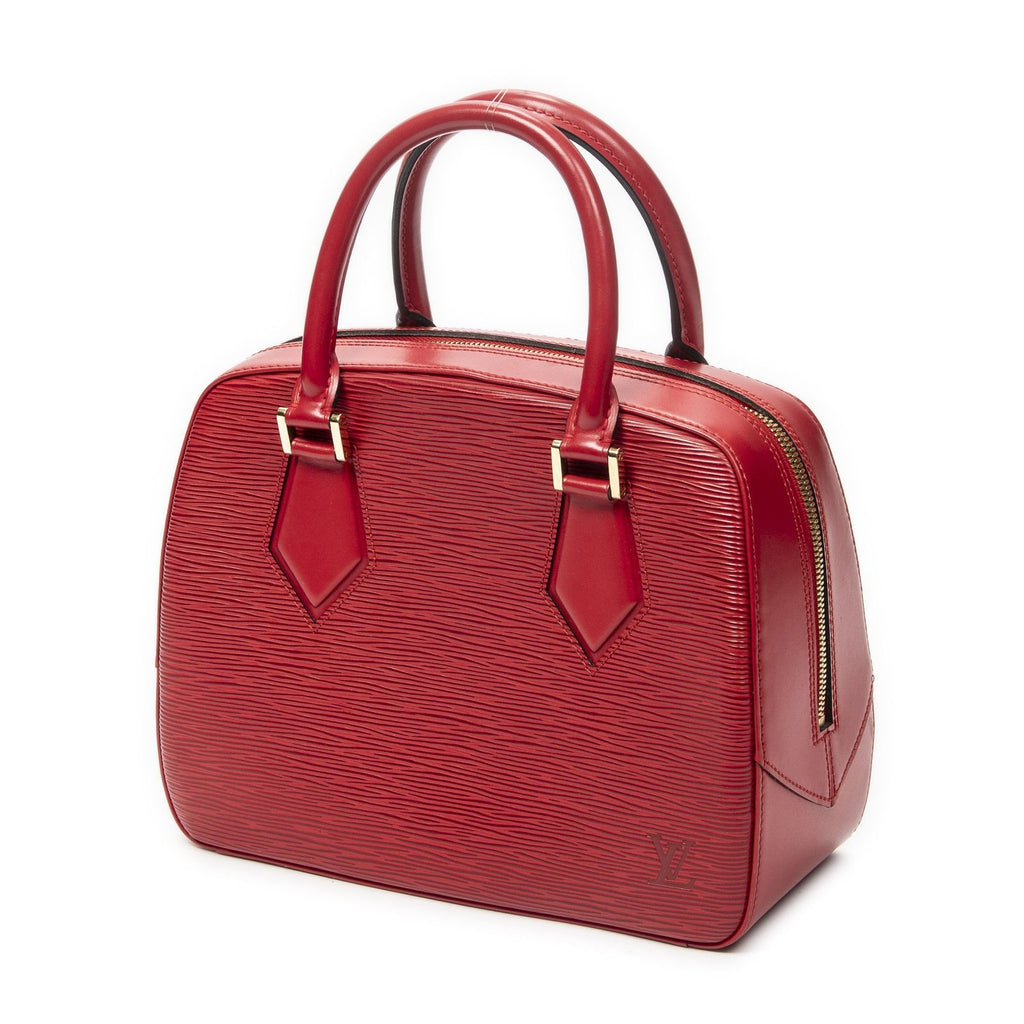 Louis Vuitton Blanc Red Epi Handbag — view 2