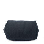 Gucci Side Drawstring Shopping Tote Black GG Canvas — view 6