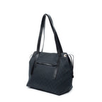 Gucci Side Drawstring Shopping Tote Black GG Canvas — view 2