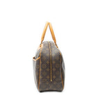 Louis Vuitton Deauville Brown Monogram Canvas Handbag — view 3