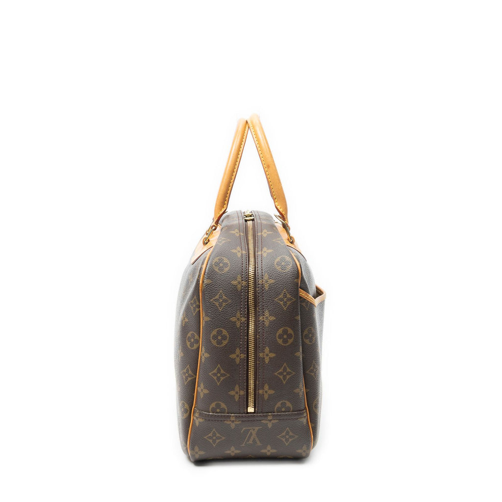 Louis Vuitton Deauville Brown Monogram Canvas Handbag — view 4