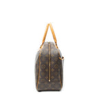 Louis Vuitton Deauville Brown Monogram Canvas Handbag — view 4