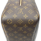 Louis Vuitton Deauville Brown Monogram Canvas Handbag — view 8