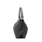 Gucci Large Abbey D Ring Tote Dark Brown GG Denim Canvas — view 3