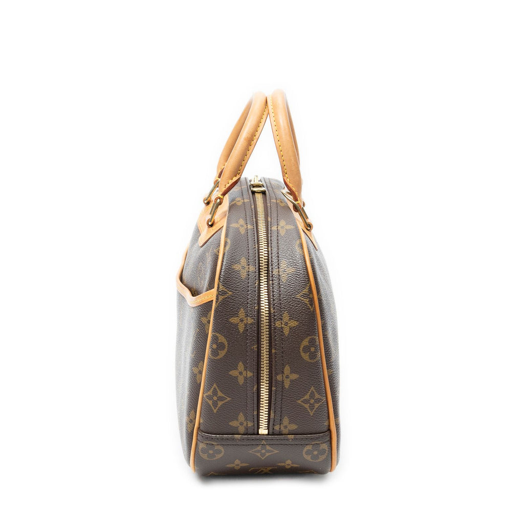 Louis Vuitton Brown Monogram Canvas Handbag — view 3