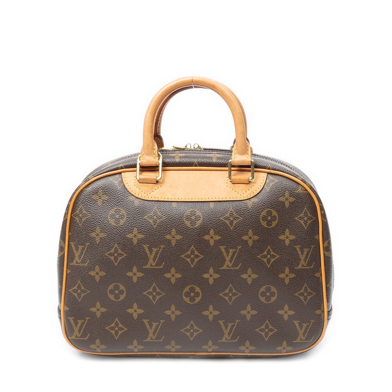 Louis Vuitton Brown Monogram Canvas Handbag — view 5