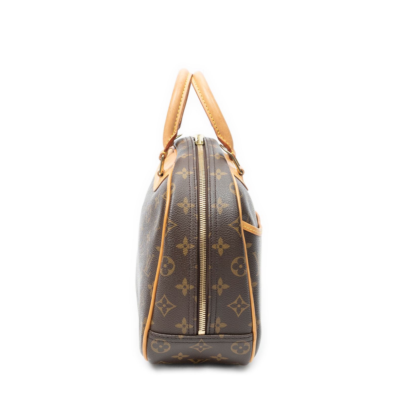 Louis Vuitton Brown Monogram Canvas Handbag — view 4