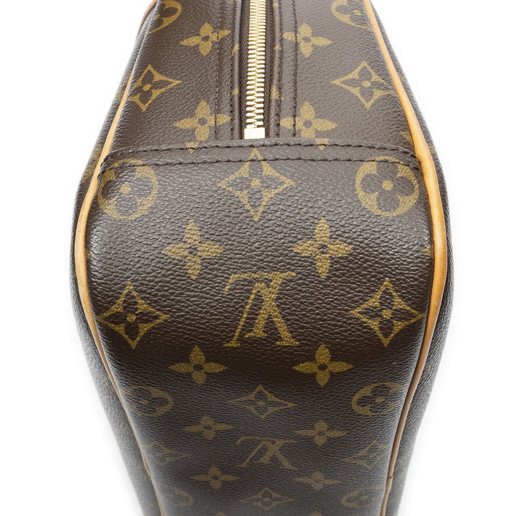 Louis Vuitton Brown Monogram Canvas Handbag — view 7