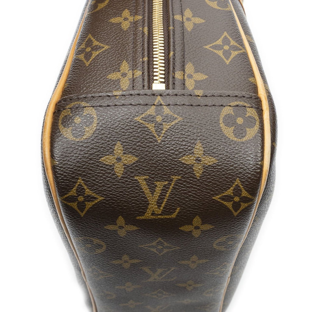 Louis Vuitton Brown Monogram Canvas Handbag — view 8