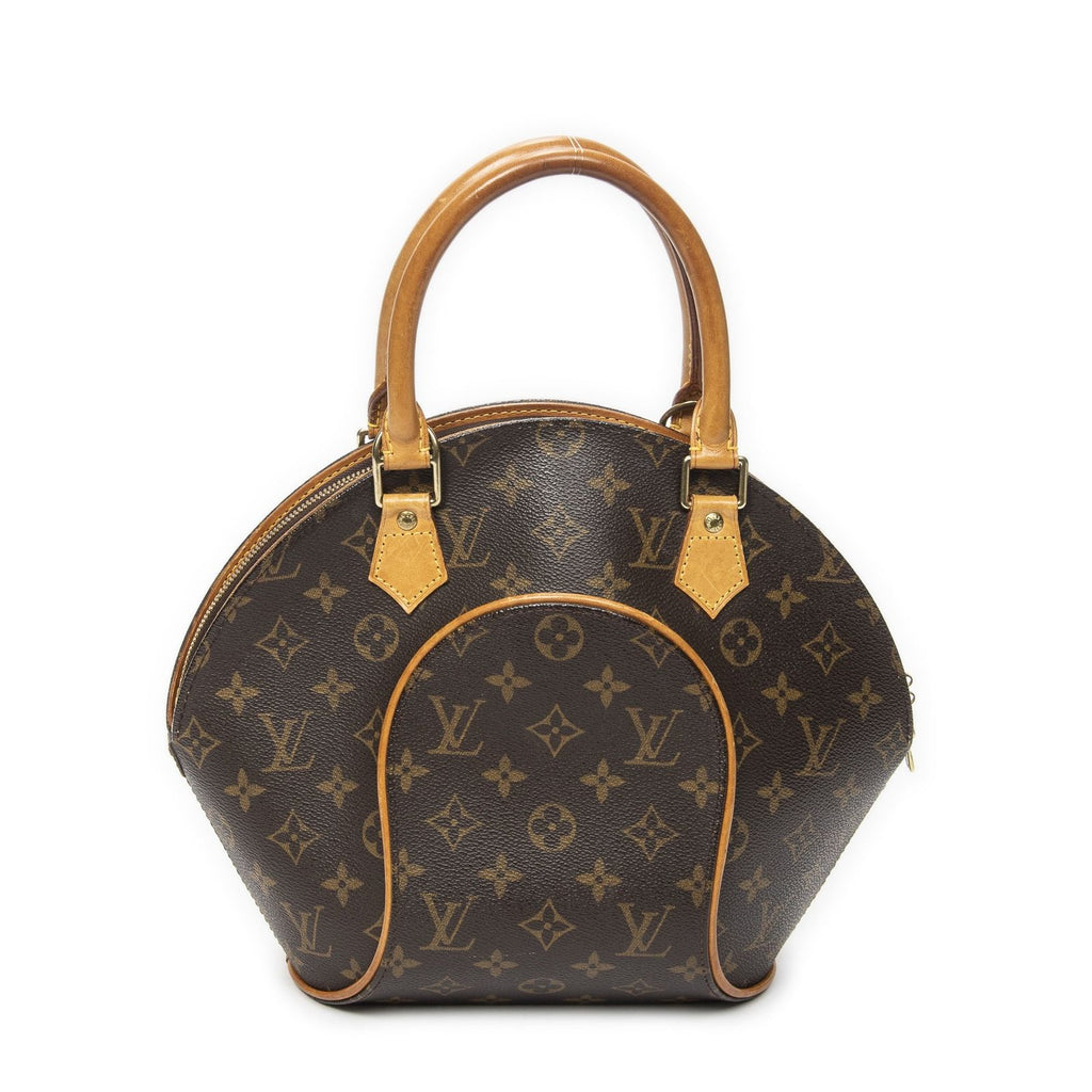 Louis Vuitton Ellipse Brown Monogram Canvas Handbag