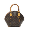 Louis Vuitton Ellipse Brown Monogram Canvas Handbag