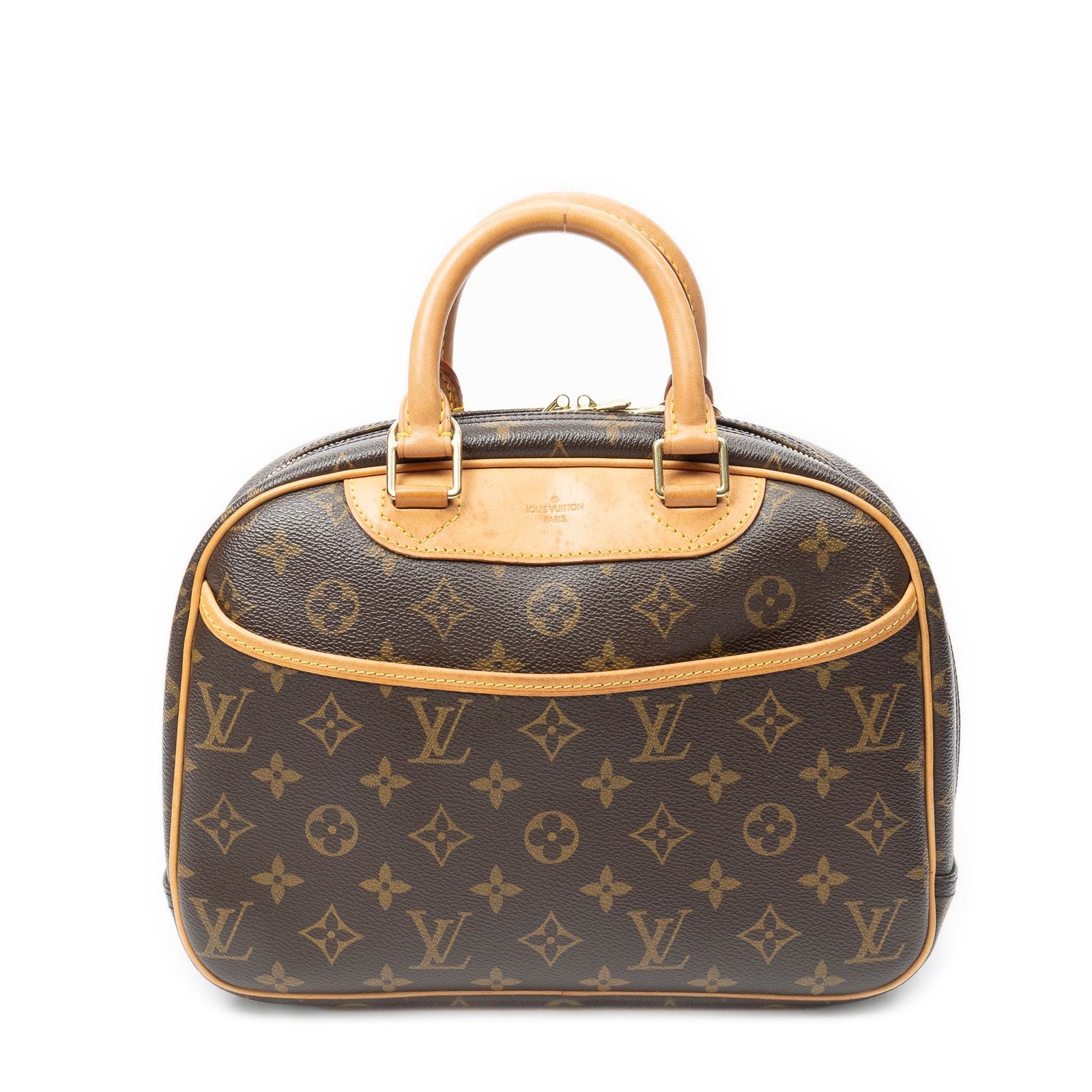 Louis Vuitton Brown Monogram Canvas Handbag