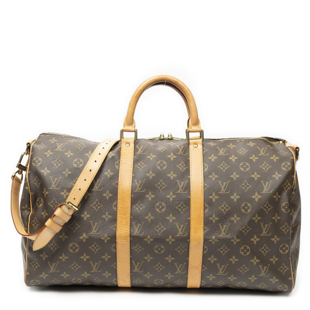 Louis Vuitton Keepall Bandouliere Brown Monogram Canvas