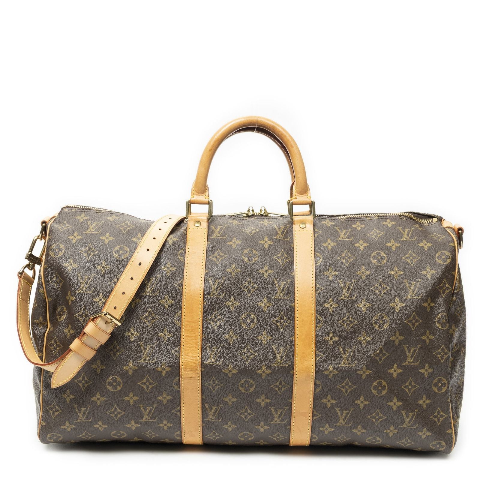 Louis Vuitton Keepall Bandouliere Brown Monogram Canvas