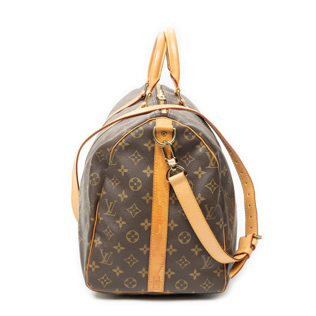 Louis Vuitton Keepall Bandouliere Brown Monogram Canvas — view 4