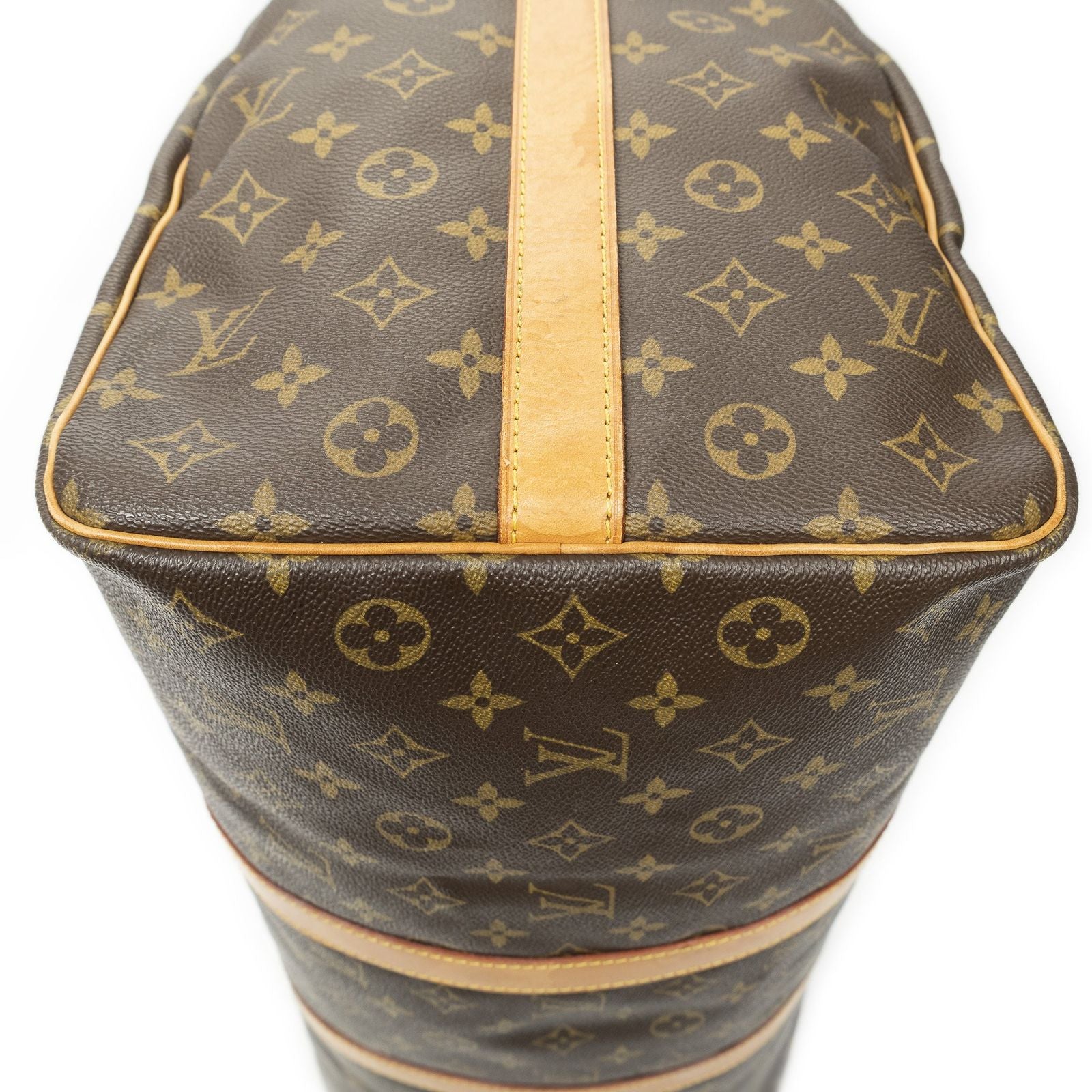 Louis Vuitton Keepall Bandouliere Brown Monogram Canvas — view 8