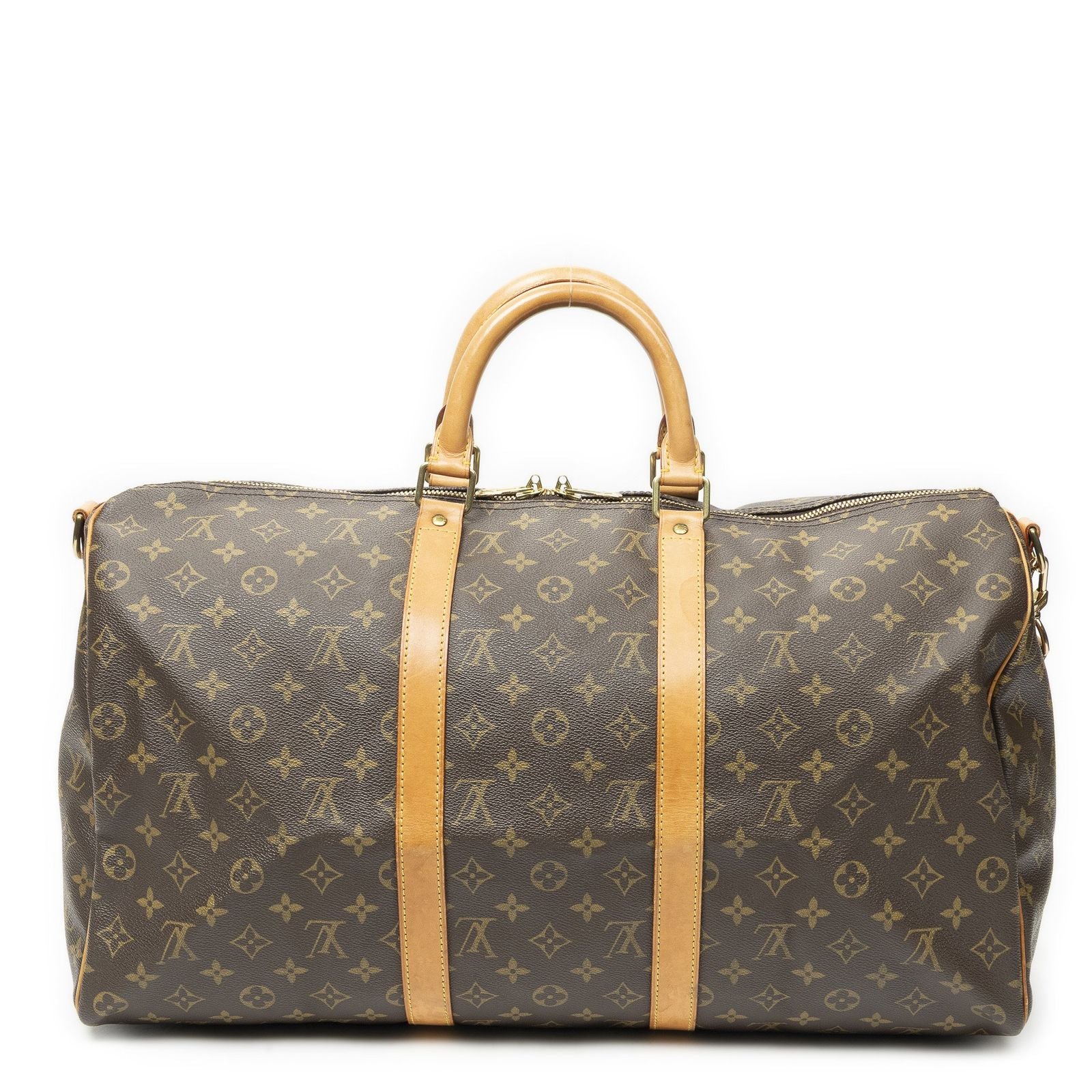 Louis Vuitton Keepall Bandouliere Brown Monogram Canvas — view 5