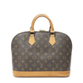 Louis Vuitton Alma Brown Monogram Canvas Handbag