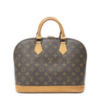 Louis Vuitton Alma Brown Monogram Canvas Handbag