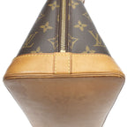 Louis Vuitton Alma Brown Monogram Canvas Handbag — view 7
