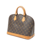 Louis Vuitton Alma Brown Monogram Canvas Handbag — view 2