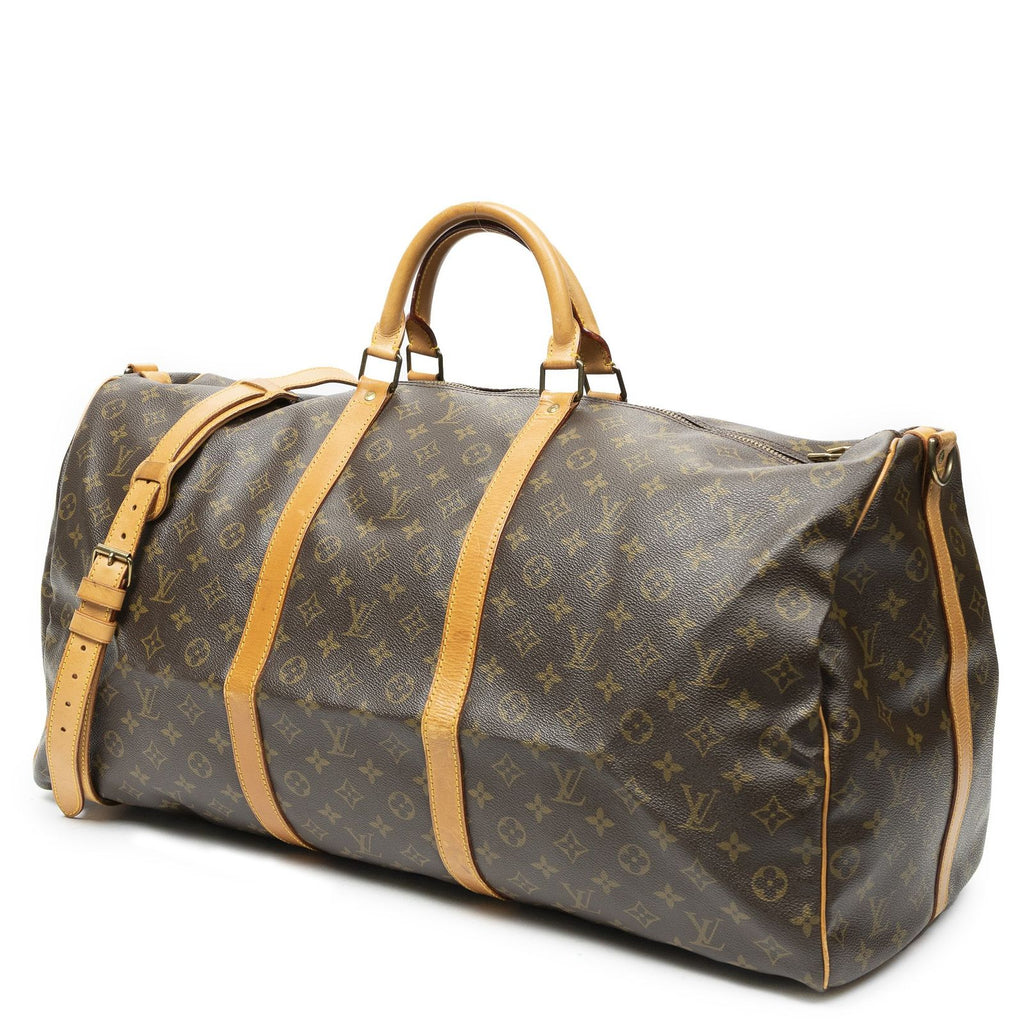 Louis Vuitton Keepall Bandouliere Brown Monogram Canvas — view 2
