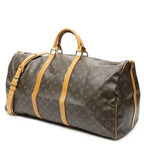 Louis Vuitton Keepall Bandouliere Brown Monogram Canvas — view 2