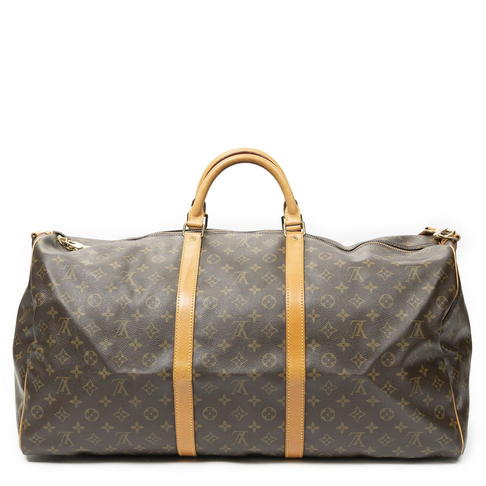 Louis Vuitton Keepall Bandouliere Brown Monogram Canvas — view 5