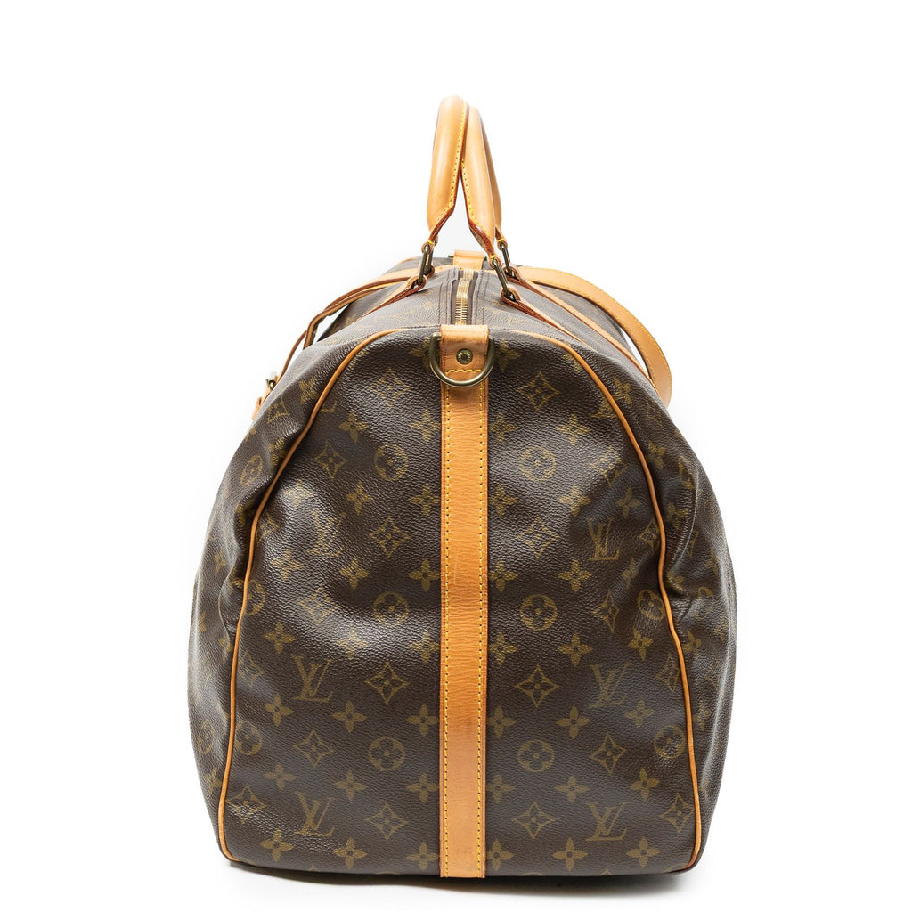 Louis Vuitton Keepall Bandouliere Brown Monogram Canvas — view 3