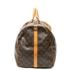 Louis Vuitton Keepall Bandouliere Brown Monogram Canvas — view 3