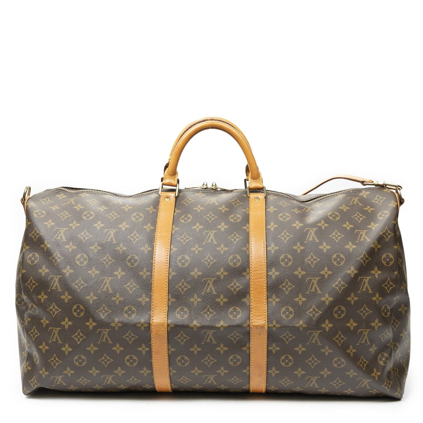 Louis Vuitton Keepall Bandouliere Brown Monogram Canvas — view 5