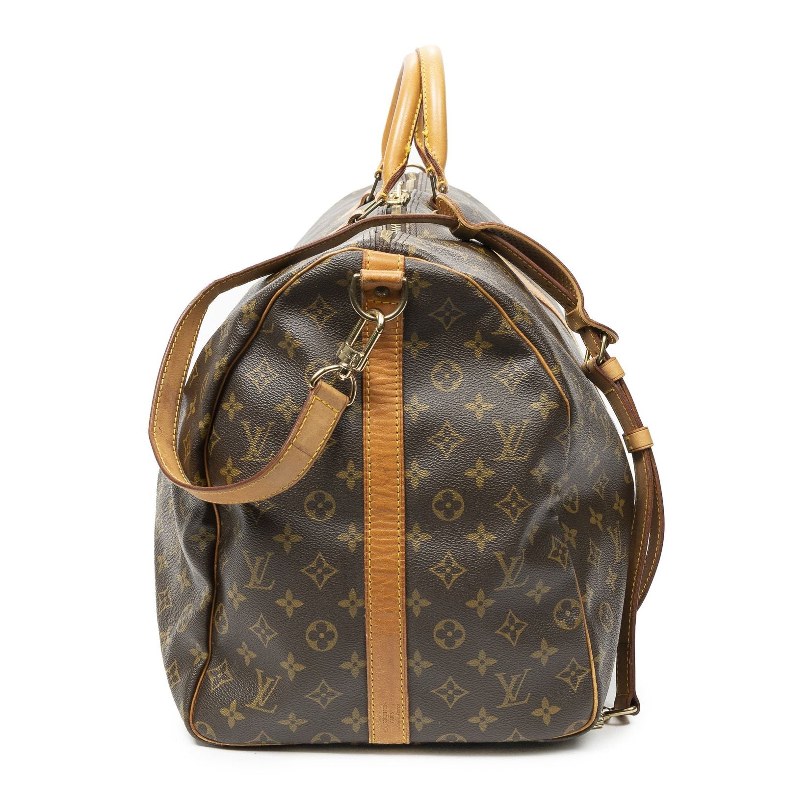 Louis Vuitton Keepall Bandouliere Brown Monogram Canvas — view 4