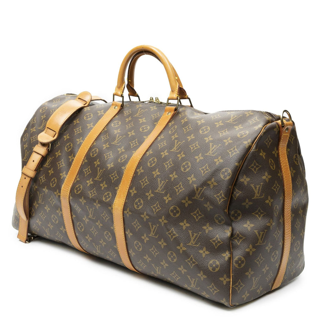 Louis Vuitton Keepall Bandouliere Brown Monogram Canvas — view 2