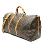 Louis Vuitton Keepall Bandouliere Brown Monogram Canvas — view 2