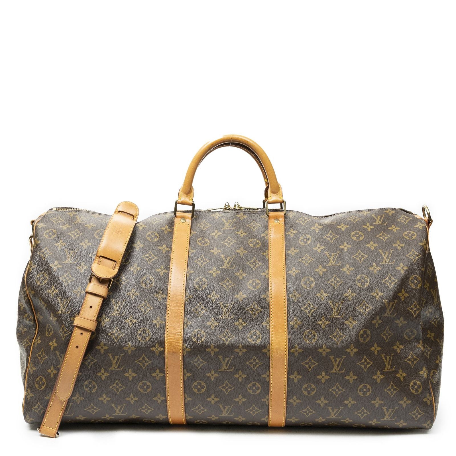 Louis Vuitton Keepall Bandouliere Brown Monogram Canvas