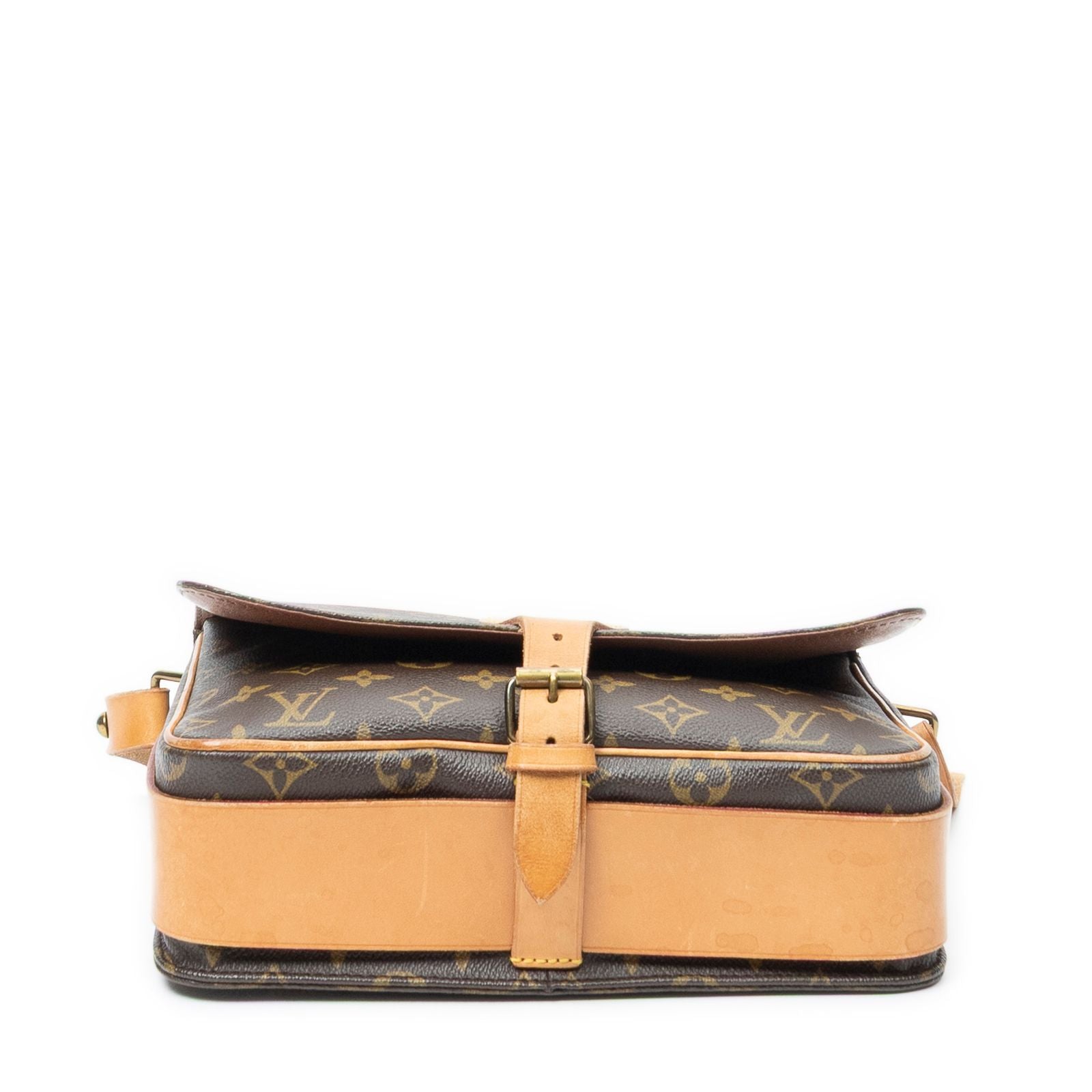 Louis Vuitton Cartouchiere Brown Monogram Canvas Shoulder — view 6