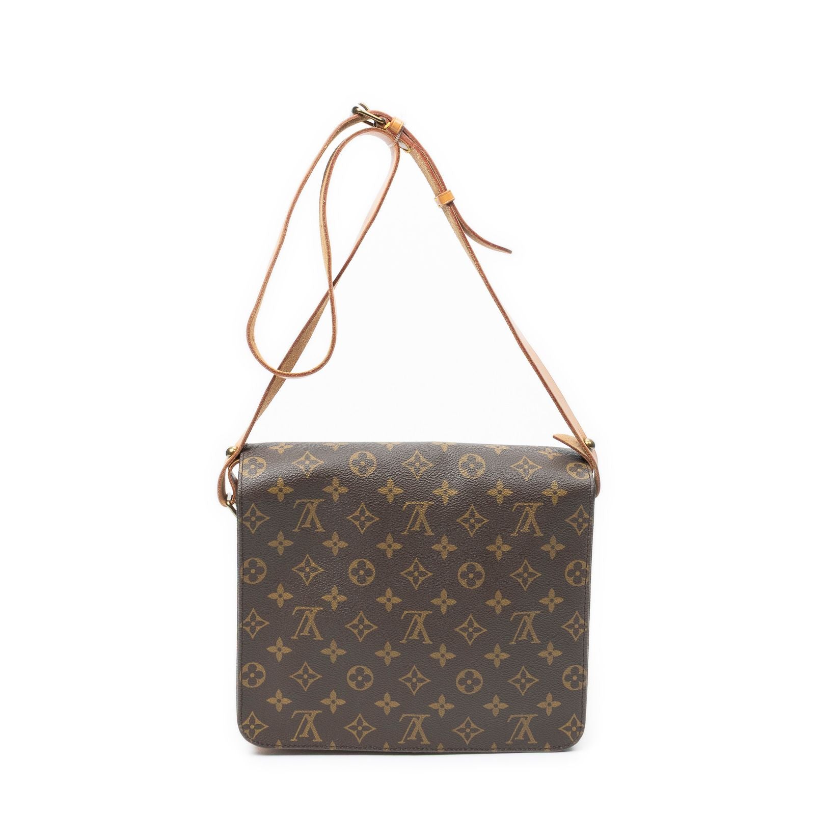 Louis Vuitton Cartouchiere Brown Monogram Canvas Shoulder — view 5