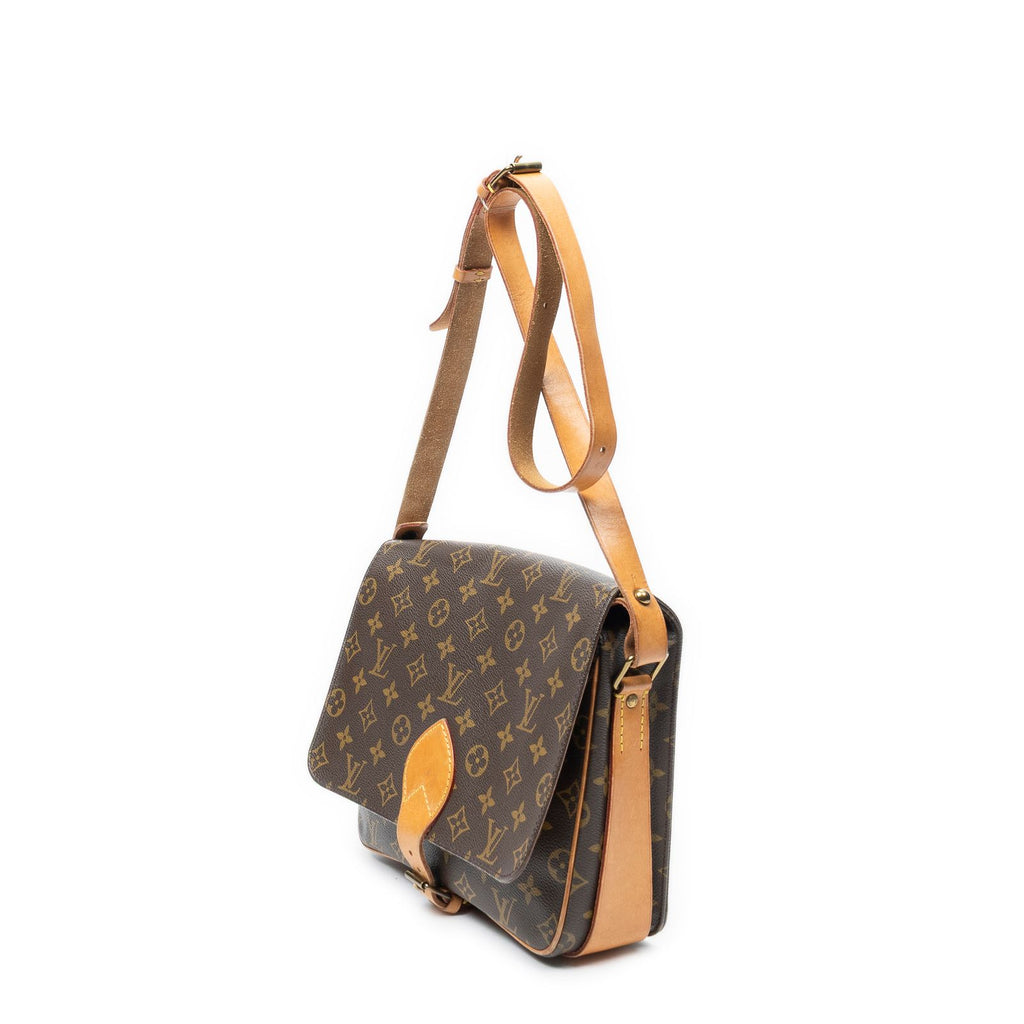 Louis Vuitton Cartouchiere Brown Monogram Canvas Shoulder — view 2
