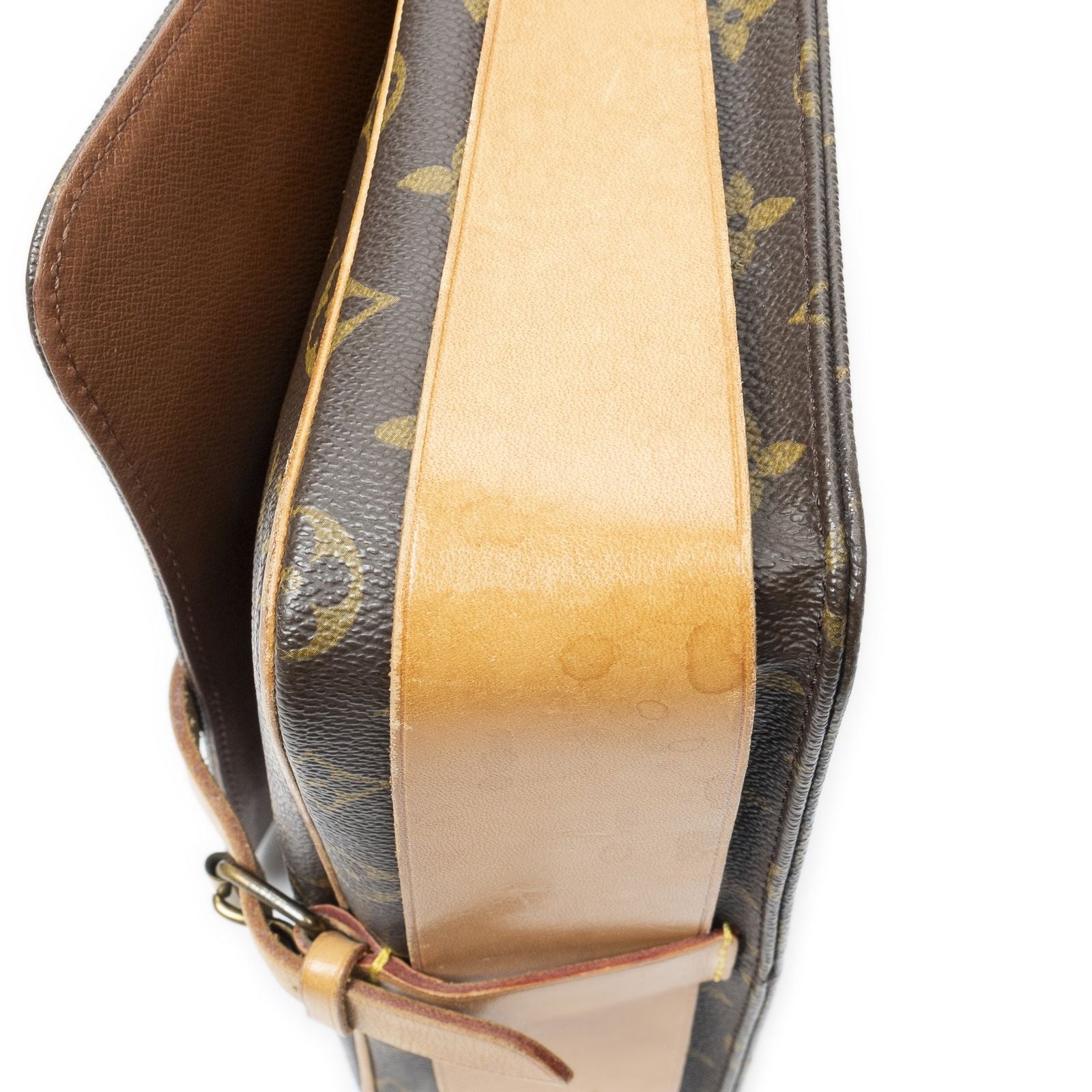 Louis Vuitton Cartouchiere Brown Monogram Canvas Shoulder — view 7