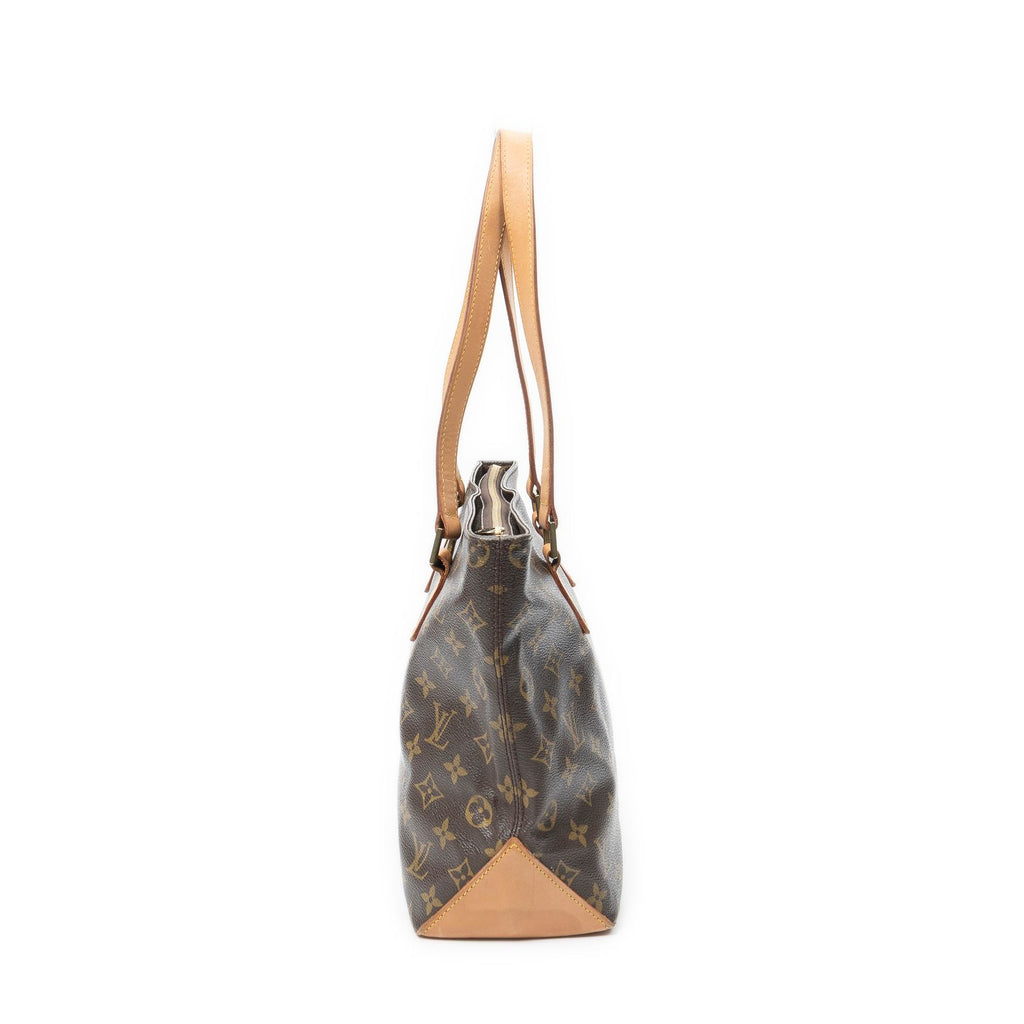 Louis Vuitton Cabas Piano Brown Monogram Canvas Tote — view 4