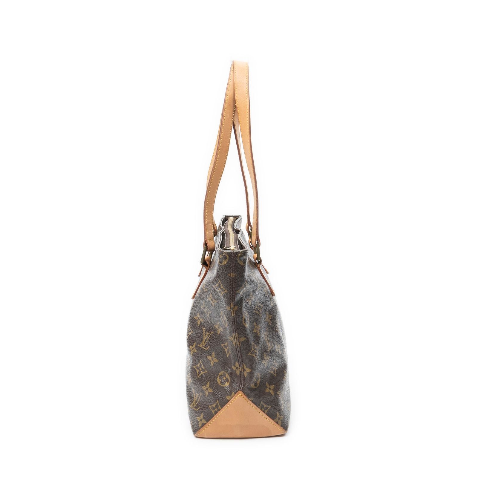 Louis Vuitton Cabas Piano Brown Monogram Canvas Tote — view 4
