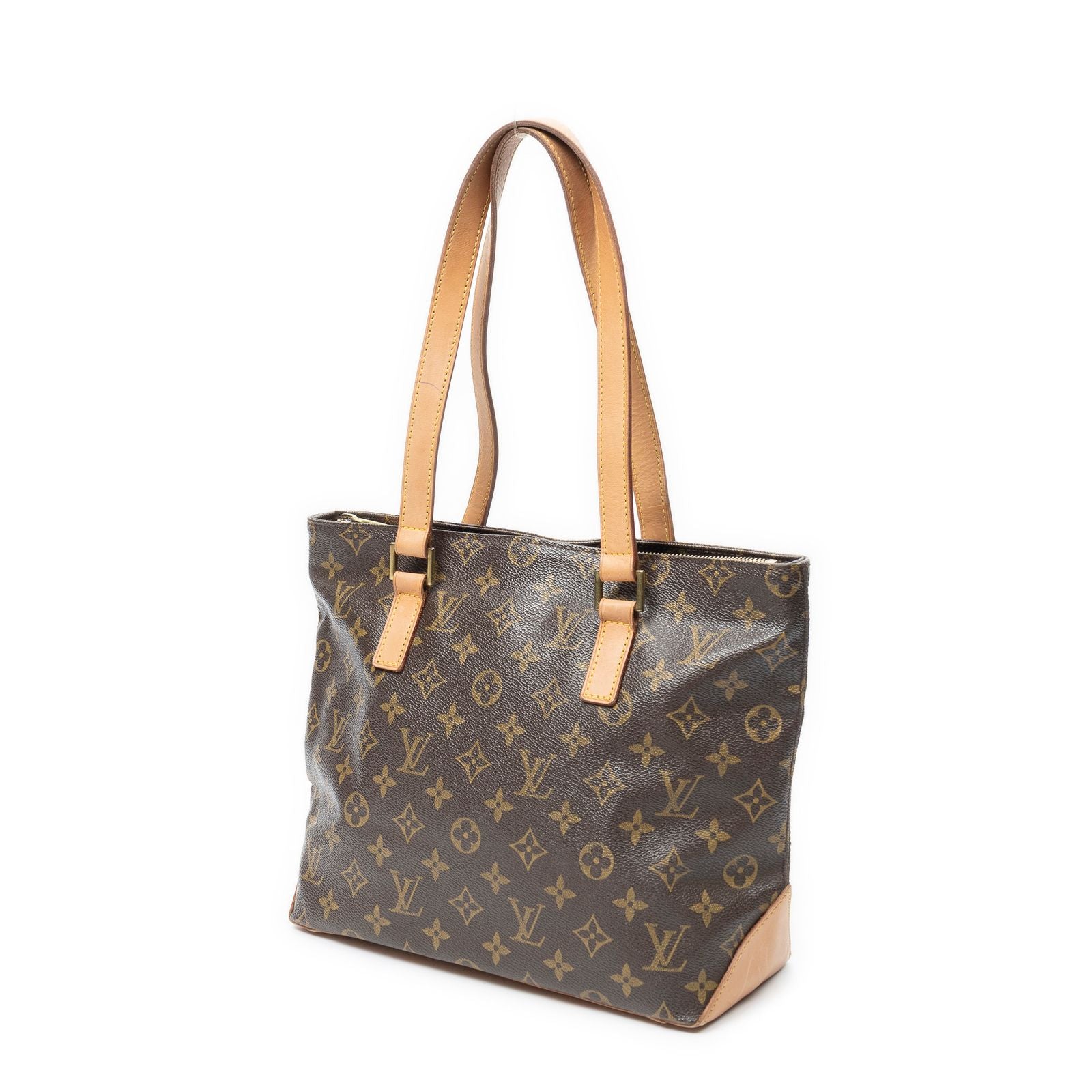 Louis Vuitton Cabas Piano Brown Monogram Canvas Tote — view 2