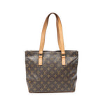 Louis Vuitton Cabas Piano Brown Monogram Canvas Tote