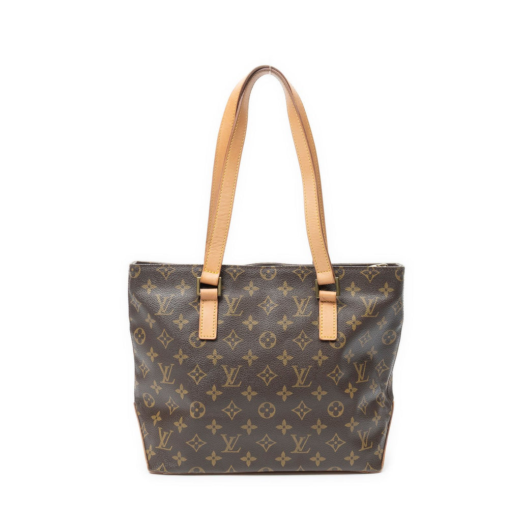Louis Vuitton Cabas Piano Brown Monogram Canvas Tote — view 5