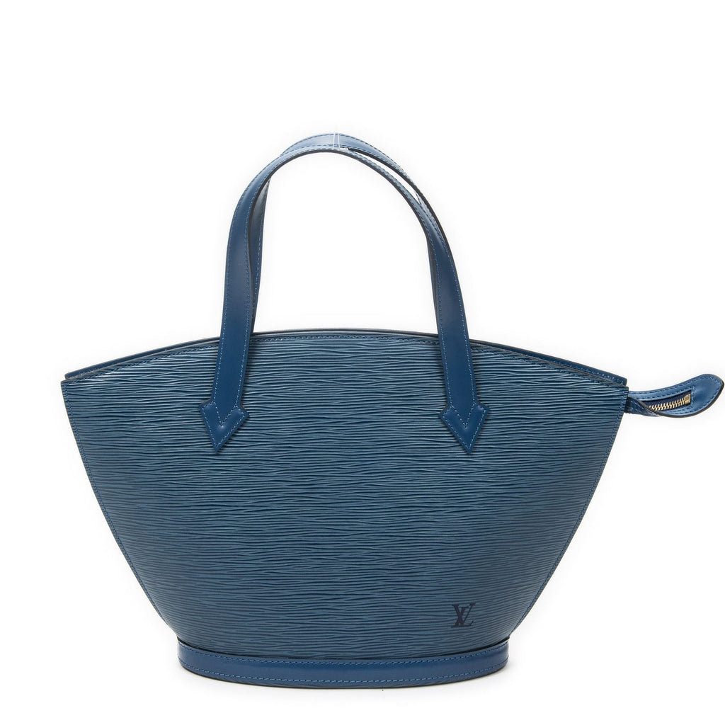 Louis Vuitton Saint Jacques Blue Epi Handbag