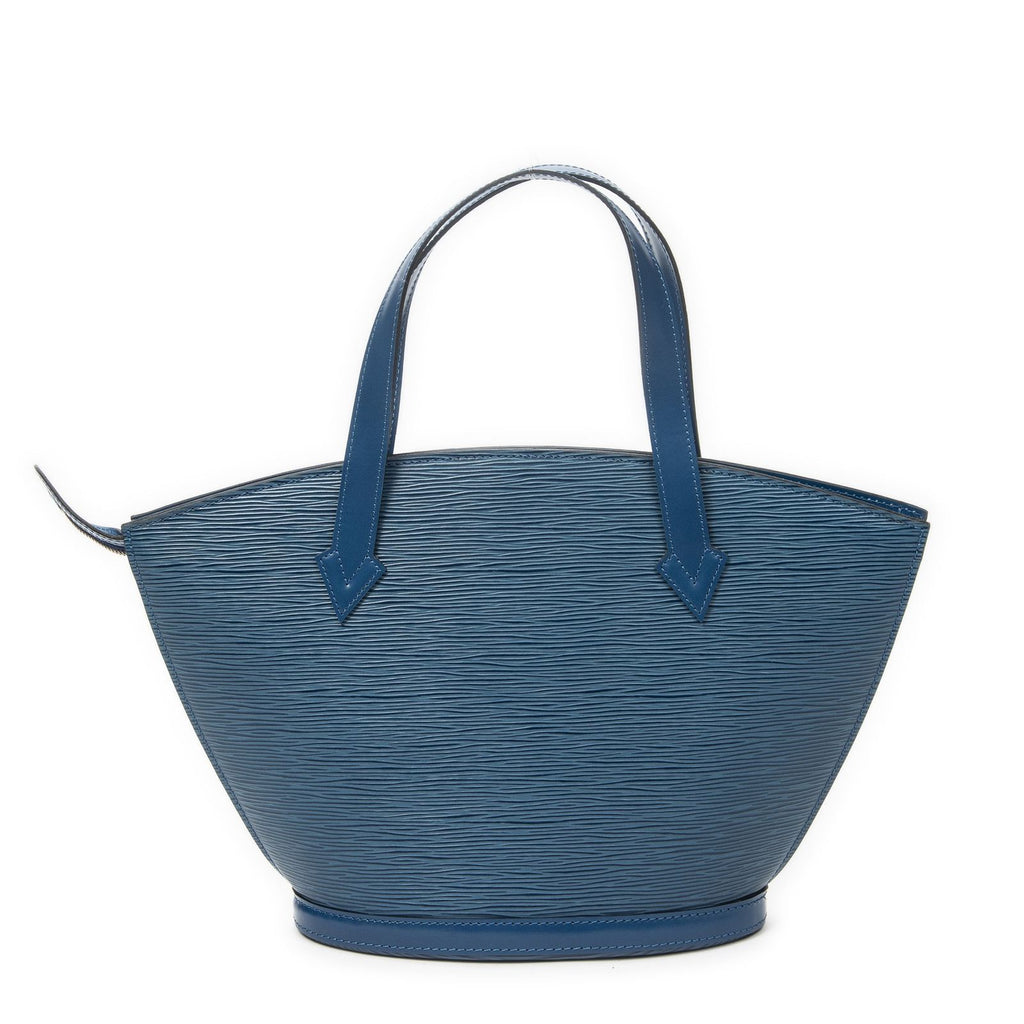 Louis Vuitton Saint Jacques Blue Epi Handbag — view 5